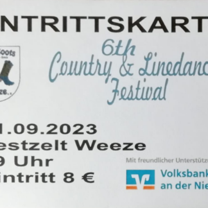 Eintrittskarte 2023