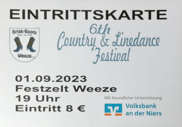 Eintrittskarte 2023