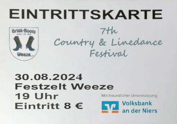 Eintrittskarte 2024