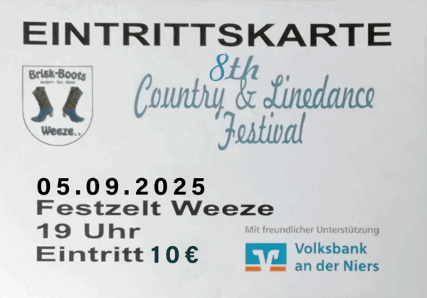 Eintrittskarte 2025